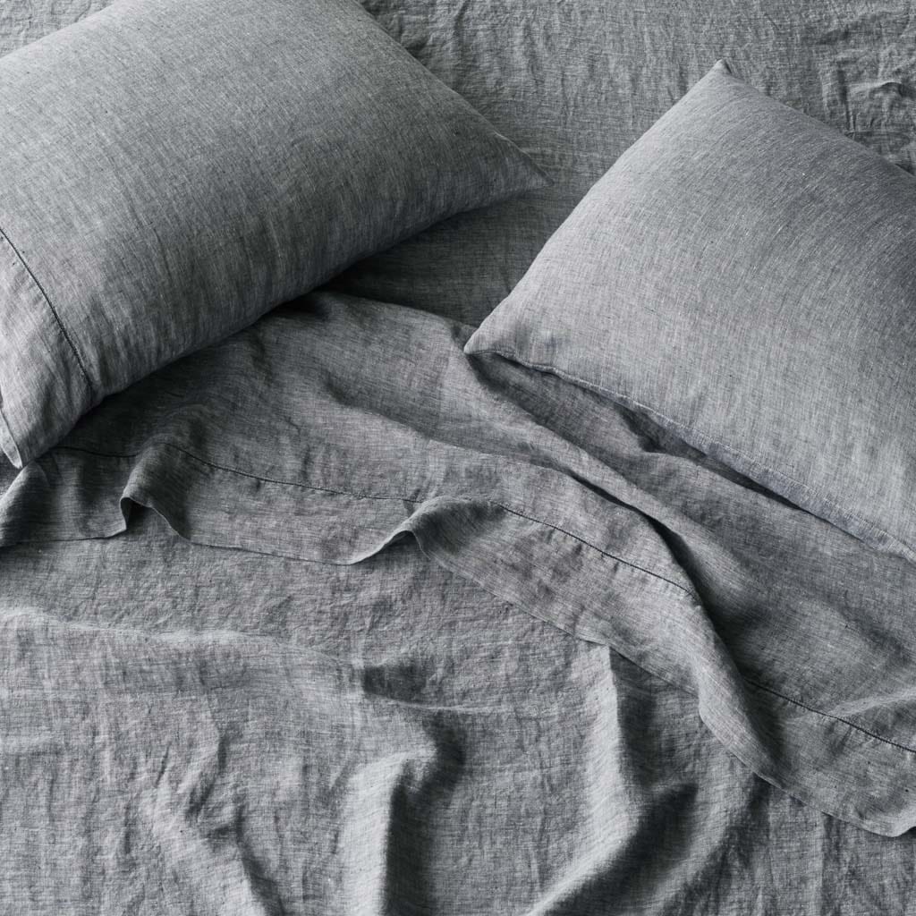 Citizenry Stonewashed Linen Cooling Sheet Set